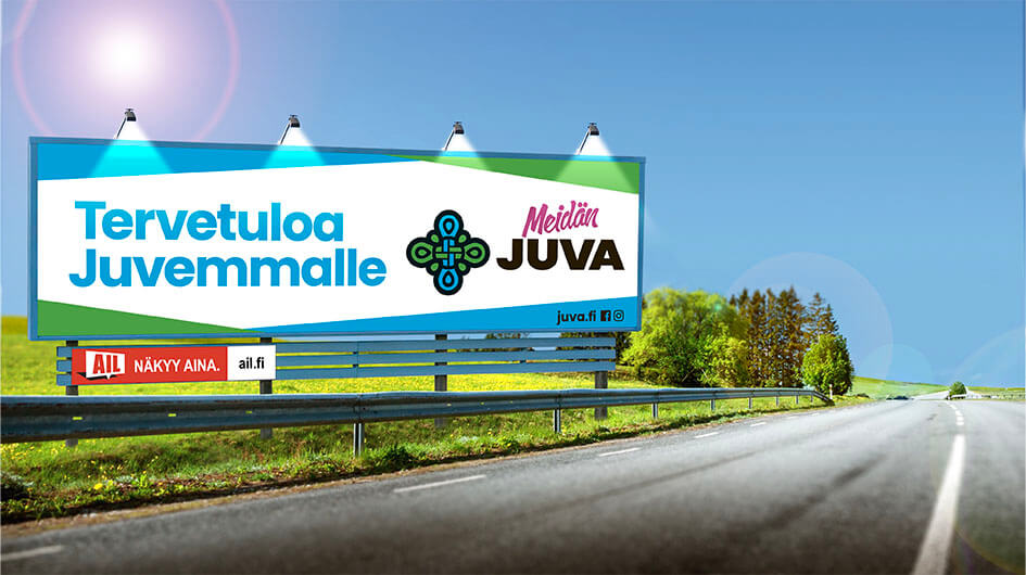 Liikennemainos AIL referenssi juva
