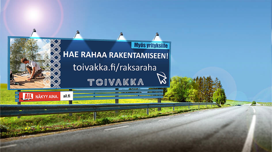 Liikennemainos AIL referenssi toivakka